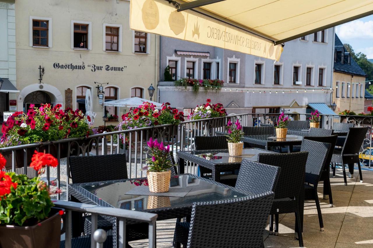 Hotel Ratskeller Schwarzenberg シュヴァルツェンベルク エクステリア 写真