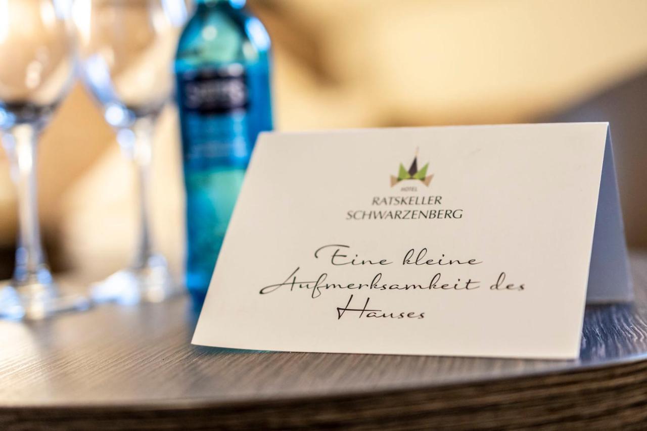 Hotel Ratskeller Schwarzenberg シュヴァルツェンベルク エクステリア 写真